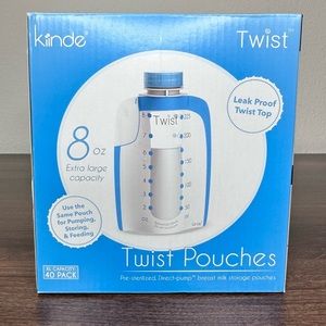 Kiinde Other Kiinde Twist Pouch Twist Cap Breast Milk Storage